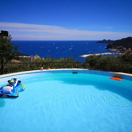 Villa L'uliveto Di Santa Con Piscina Santa Margherita Ligure